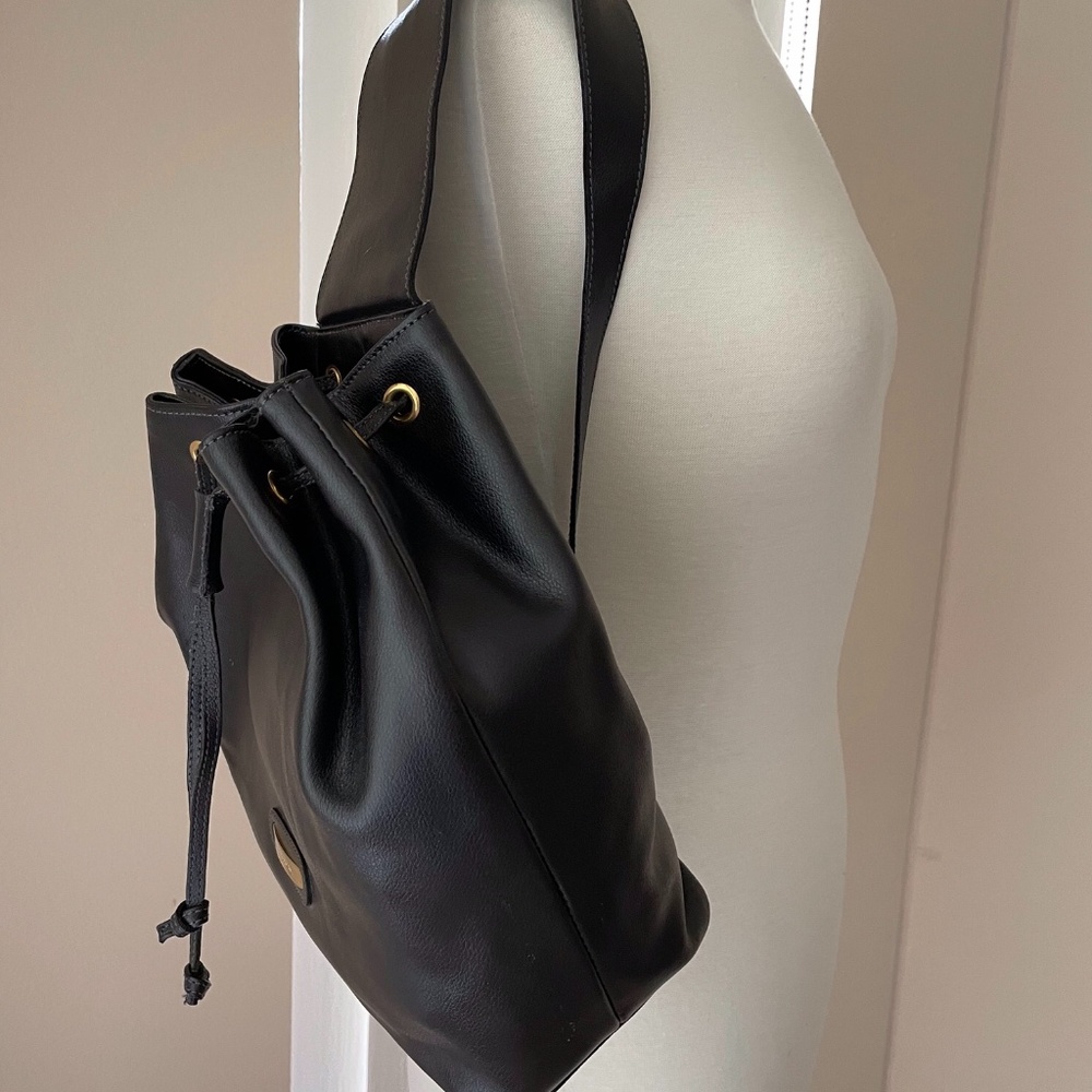 Authentic charles Jourdan black petite sling bag